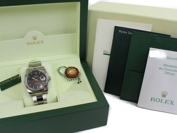 楽天市場】ROLEX ロレックス デイトジャスト ターノグラフ 116264 D番 