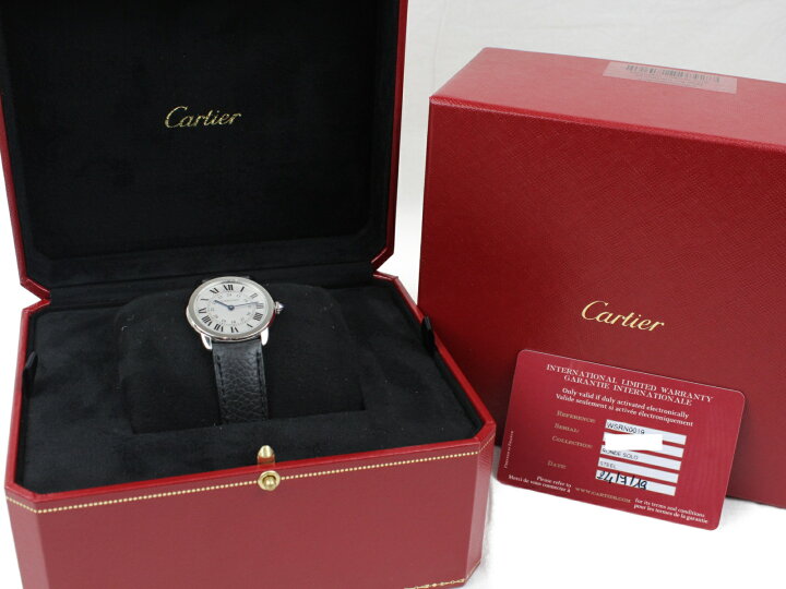 楽天市場】【ギャラ有】Cartier カルティエ ロンド ソロ ドゥ  