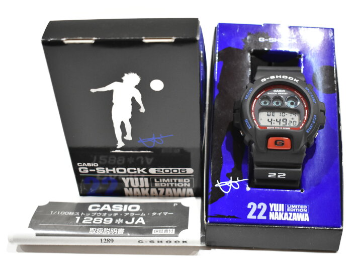 楽天市場】【コラボ品☆】 CASIO G-SHOCK 中澤佑二選手コラボ DW 