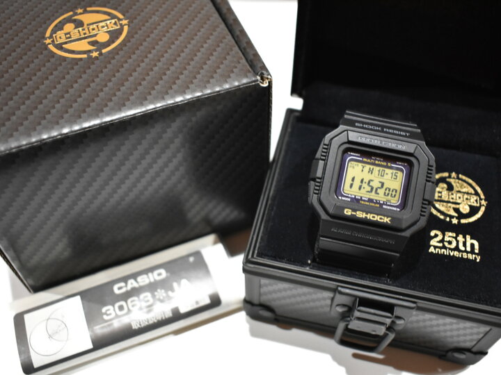 楽天市場】【箱あり☆】 CASIOG-SHOCK 25周年記念モデル DAWN BLACK GW 