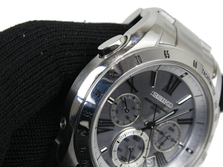 楽天市場】【証明書有】SEIKO セイコー ブライツ ソーラー電波 クロノ 