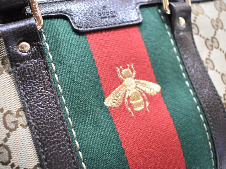 楽天市場】【人気☆】GUCCIヴィンテージ ウェブビー2WAYミニボストン  