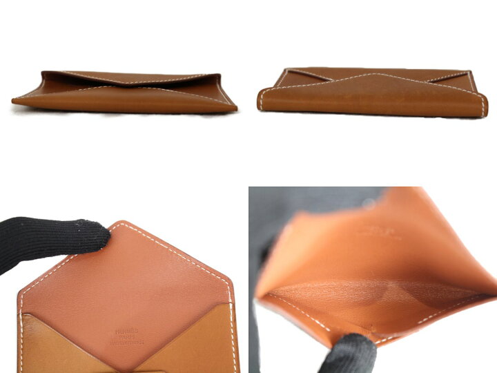 楽天市場】HERMES エルメス ポシェットエンヴェロープ PM 革 レザー 
