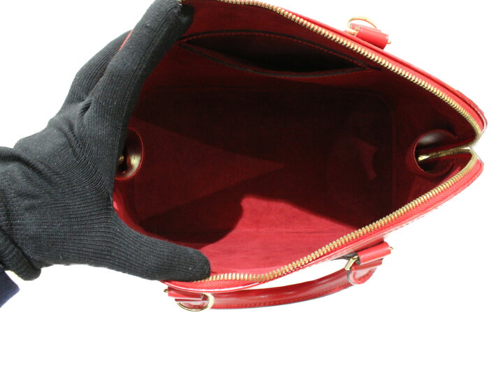 楽天市場】LOUIS VUITTON ルイヴィトン アルマ M52147 エピ レッド系 