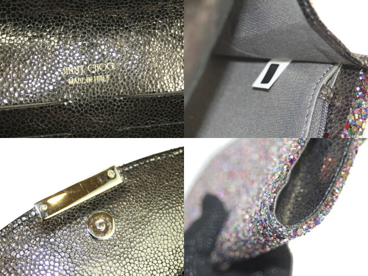 楽天市場】JIMMY CHOO スパンコールショルダー&クラッチバッグ マルチ 