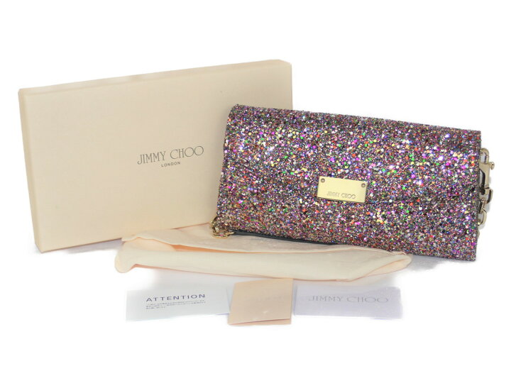 楽天市場】JIMMY CHOO スパンコールショルダー&クラッチバッグ マルチ 