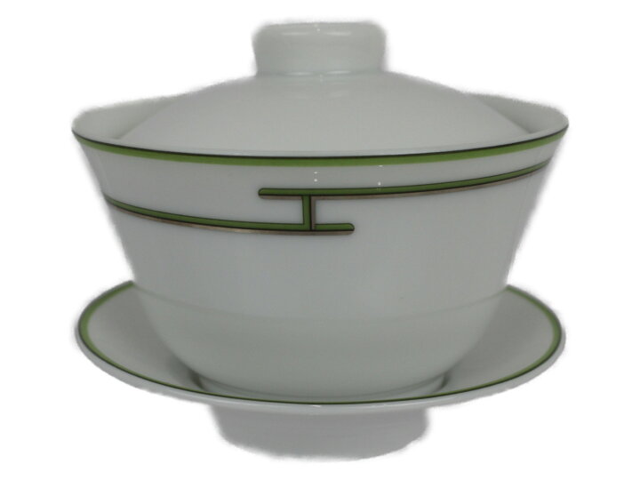 楽天市場】HERMES エルメス リズムグリーン 茶器 カップ 湯呑 陶器  