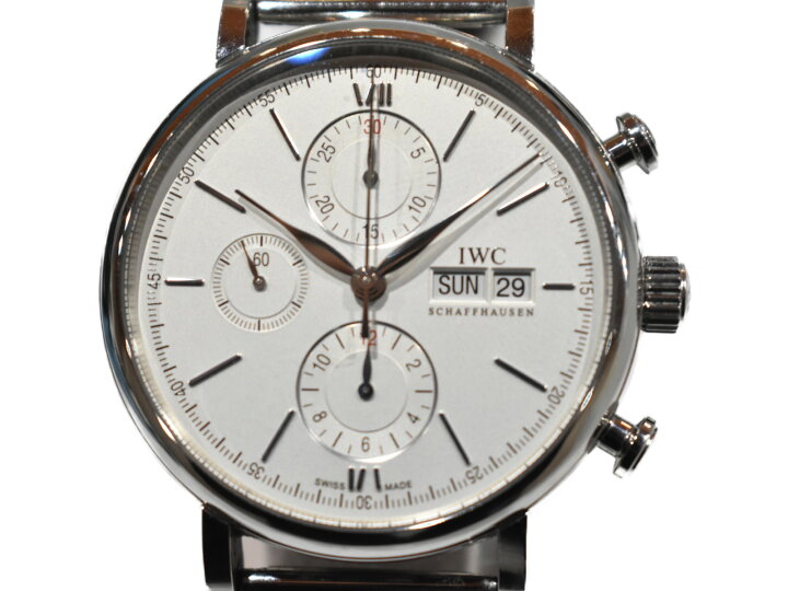 楽天市場】【箱・ギャラ有り☆中古品】IWCポートフィノ クロノグラフ  