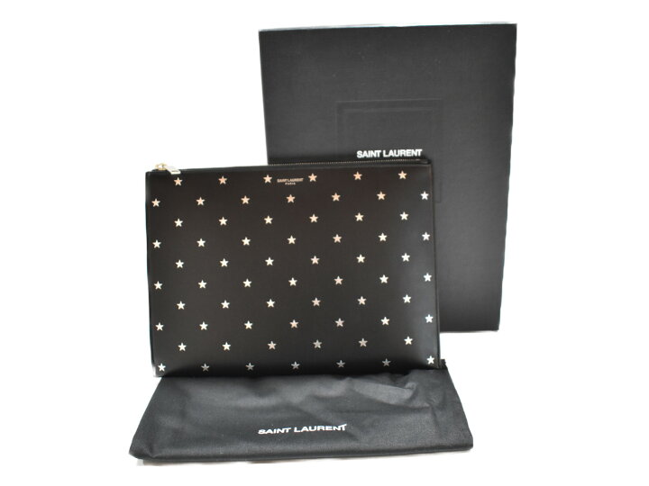 楽天市場】SAINT LAURENT サンローランレザークラッチバッグ 397294 