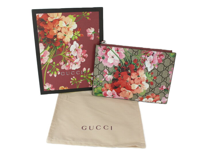 楽天市場】【箱・布袋あり☆】GUCCI グッチ GGブルームス ポーチ 