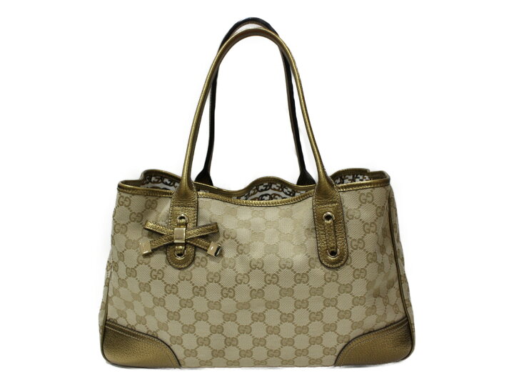 楽天市場】【布袋あり☆】GUCCI グッチ プリンシートートバッグ 163805  