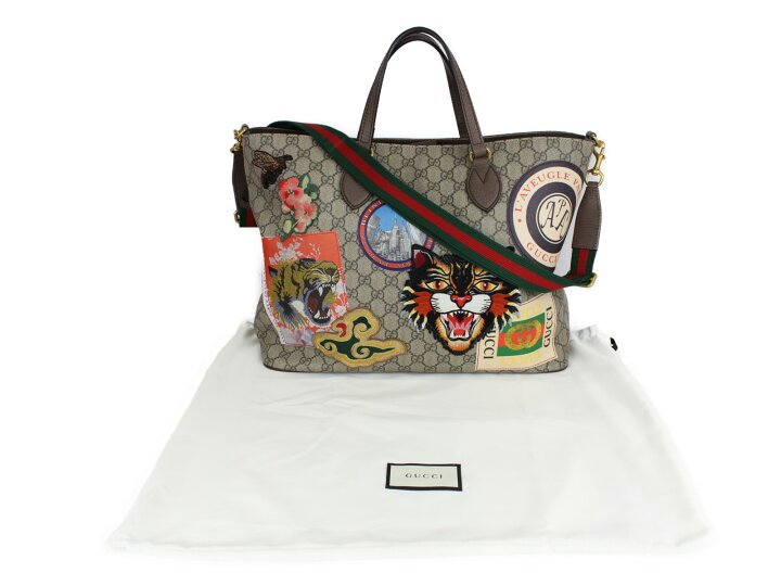 楽天市場】【布袋あり☆】GUCCI グッチ GGスプリーム クーリエソフト  
