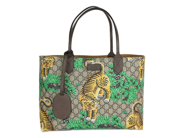 良品】GUCCI ティアン トートバッグ GGスプリーム 412096