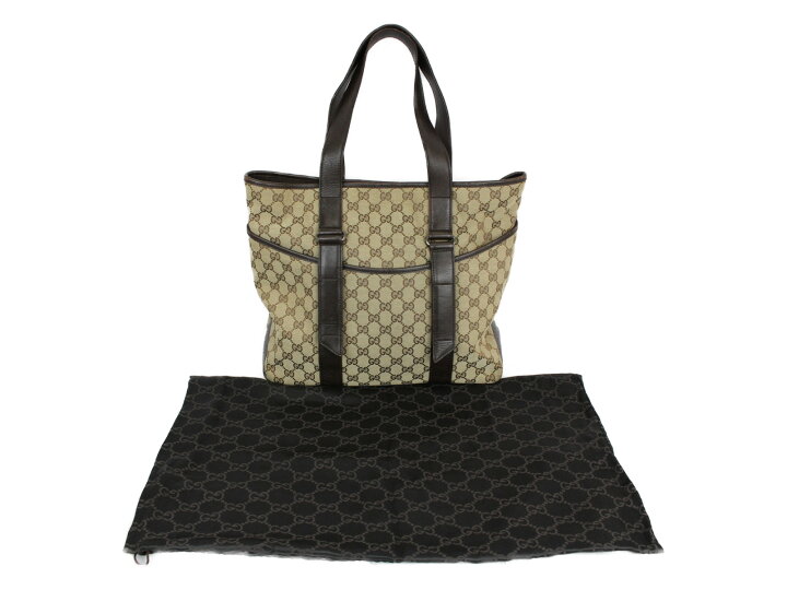 楽天市場】【布袋あり☆】GUCCI グッチ GGトートバッグ 145971 