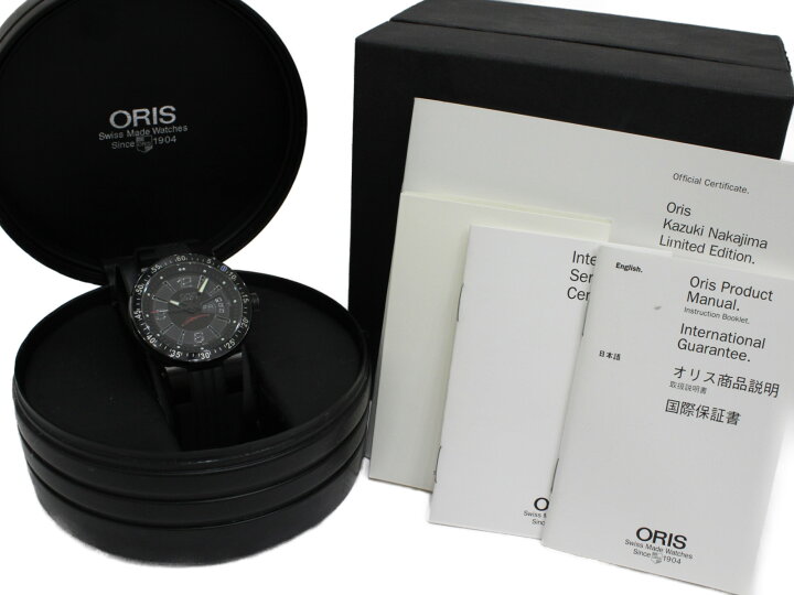 楽天市場】【F1レーサー中嶋一貴選手モデル限定】ORIS オリス 