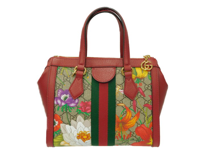 楽天市場】GUCCI グッチ GGフローラスモール トートバッグ バッグ 