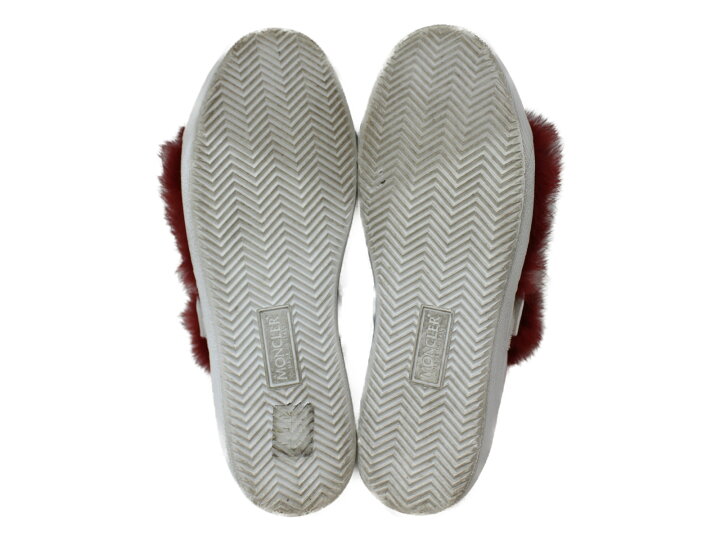楽天市場】【箱あり】MONCLER LUCIEファースニーカー ファー×レザー 