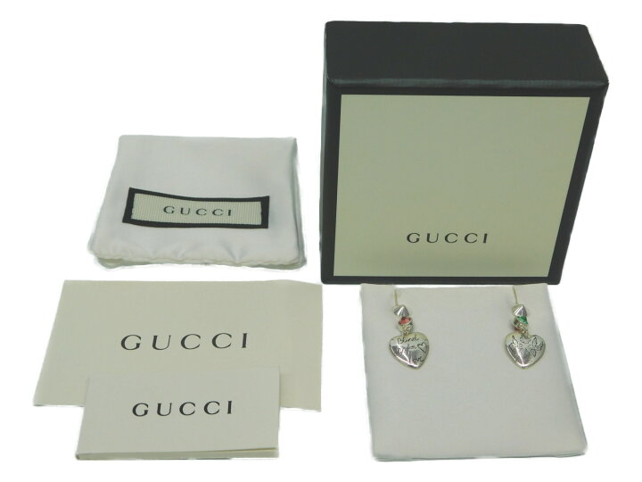 楽天市場】GUCCI グッチピアス Blind For Love ブラインドフォーラブ 