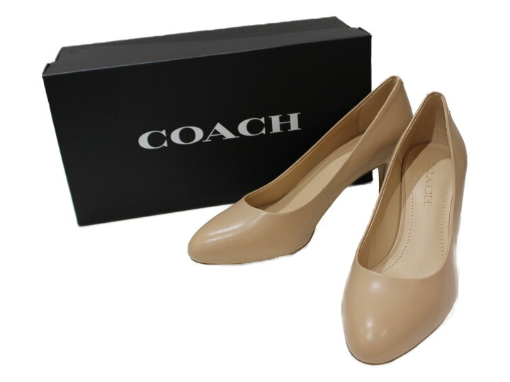 楽天市場】【☆未使用品☆】【箱あり】COACH パンプス FG2967 レザー 