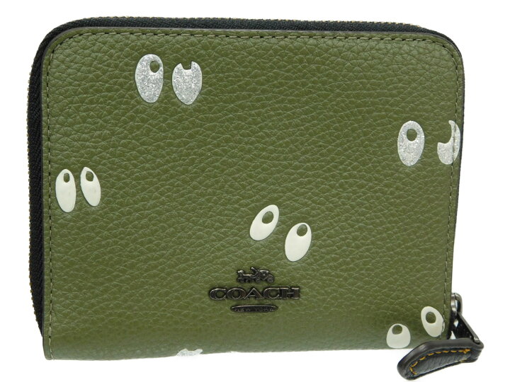 楽天市場】COACH コーチ 白雪姫七人の小人ジップ2つ折り財布 スモール 