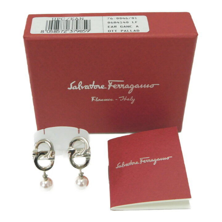 楽天市場】FERRAGAMO フェラガモ ANA機内販売限定 ピアス ガンチーニ 