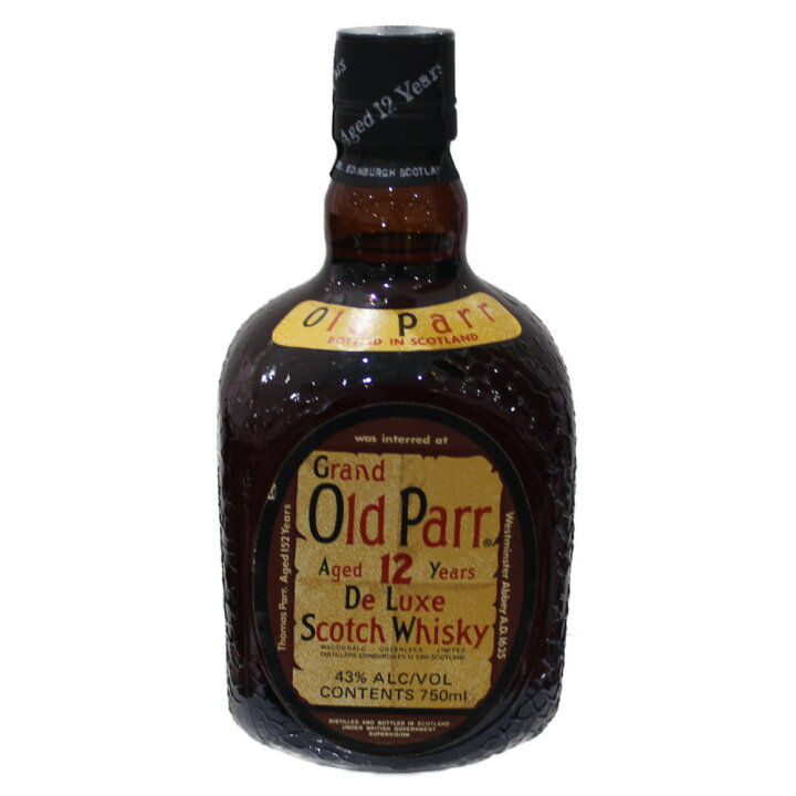 楽天市場】【未開封】Grand Old Parr オールドパー 12年 750ml 43 