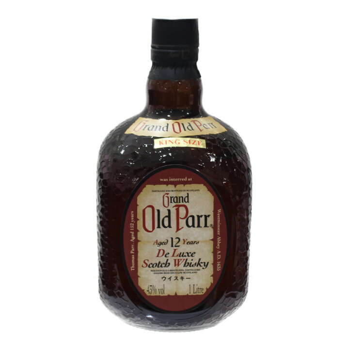 楽天市場】【箱有】Grand Old Parr オールドパー 12年 1000ml キング  