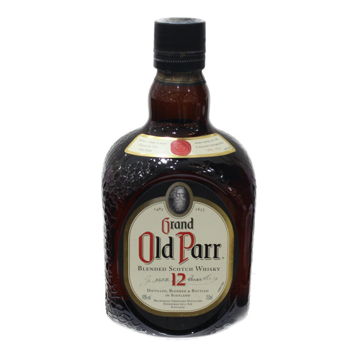 楽天市場】【箱有】Grand Old Parr オールドパー 12年 750ml 43 