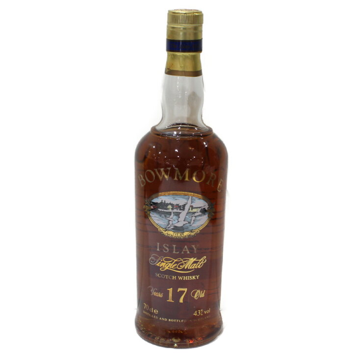 楽天市場】【箱有】BOWMORE ボウモア 17年 シルクプリント カモメ  
