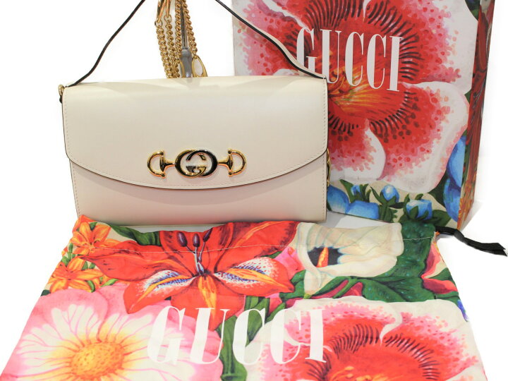 楽天市場】【箱・布袋あり☆】GUCCI グッチ ズゥミ チェーンショルダー 