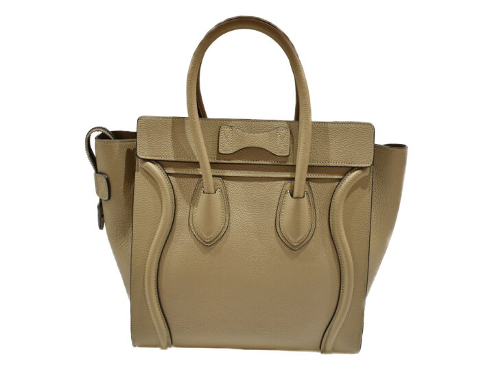 楽天市場】【☆中古品】CELINE ラゲージマイクロショッパー 167793DRU 
