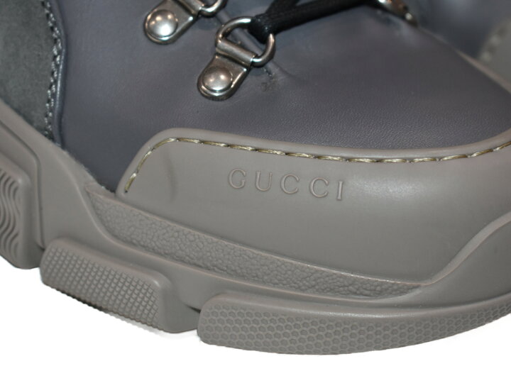 楽天市場】【箱あり☆中古品】GUCCIフラッシュトレッキング ブーツ 