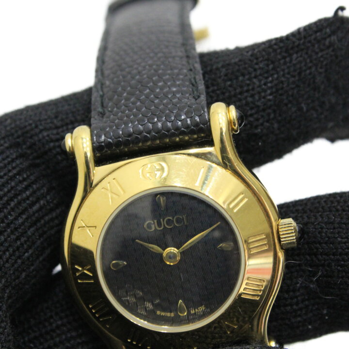 楽天市場】【電池交換済み】GUCCI グッチ 6500L クオーツ ゴールド 