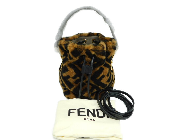 楽天市場】FENDI フェンディ モントレゾール2WAYショルダー ブラウン 