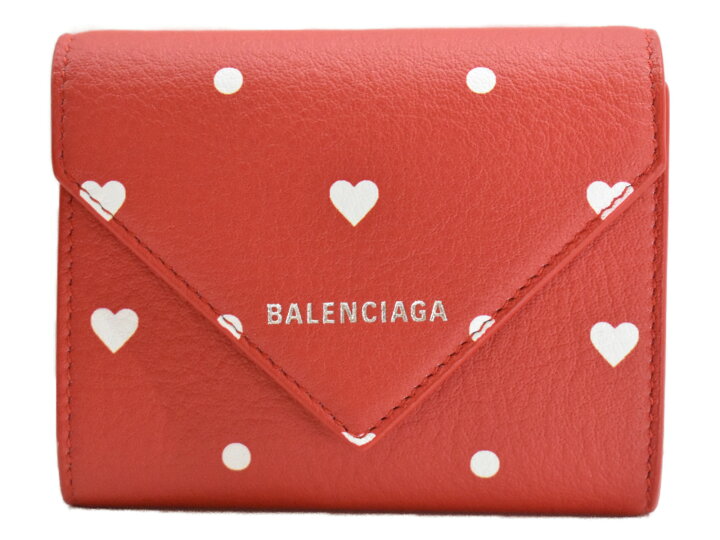 楽天市場】【箱・布袋あり☆】BALENCIAGAペーパーコンパクトウォレット 