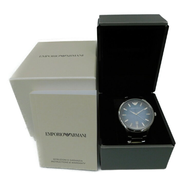 楽天市場】【箱あり】EMPORIO ARMANI エンポリオ アルマーニ グレー 