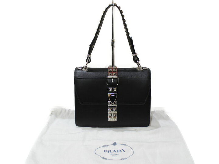 楽天市場】【布袋・ギャラあり】PRADA 2WAYバッグ 1BA179 レザー 