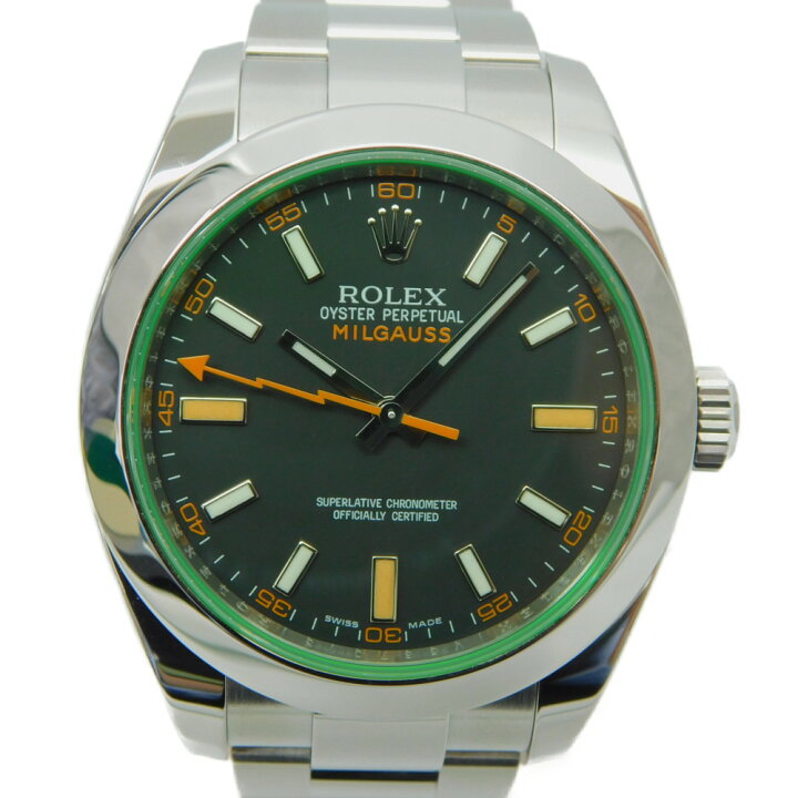 楽天市場】【ギャラ有】ROLEX ロレックス ミルガウス 116400GV V番 