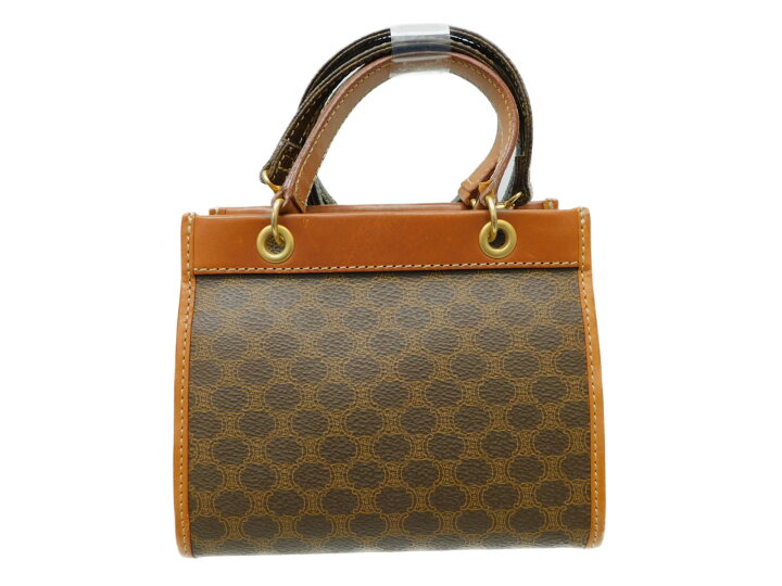 楽天市場】CELINE セリーヌ マカダム2WAYショルダーバッグ バッグ 