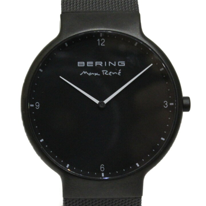 楽天市場】BERING ベーリング 15540-123 クオーツ SS ブラック メンズ  