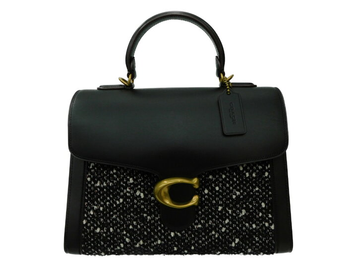 楽天市場】COACH コーチ 79352 ツイードTabbyトップハンドル バッグ 