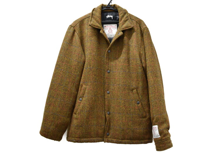 楽天市場】【コラボ商品☆中古品】STUSSY×HARRIS TWEEDコラボ  