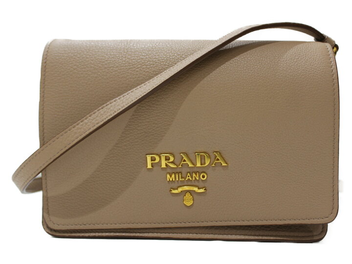 楽天市場】【布袋・ギャラあり】PRADA ヴィッテロダイノ 1BD102 レザー 