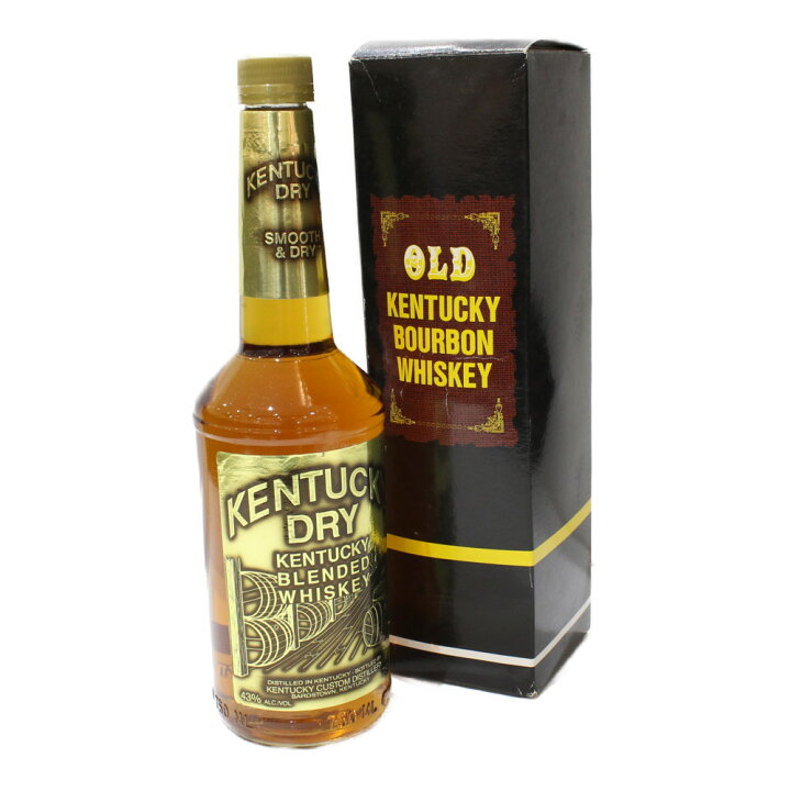 楽天市場】【箱付】KENTUCKY DRY ケンタッキー・ドライ オールドボトル 