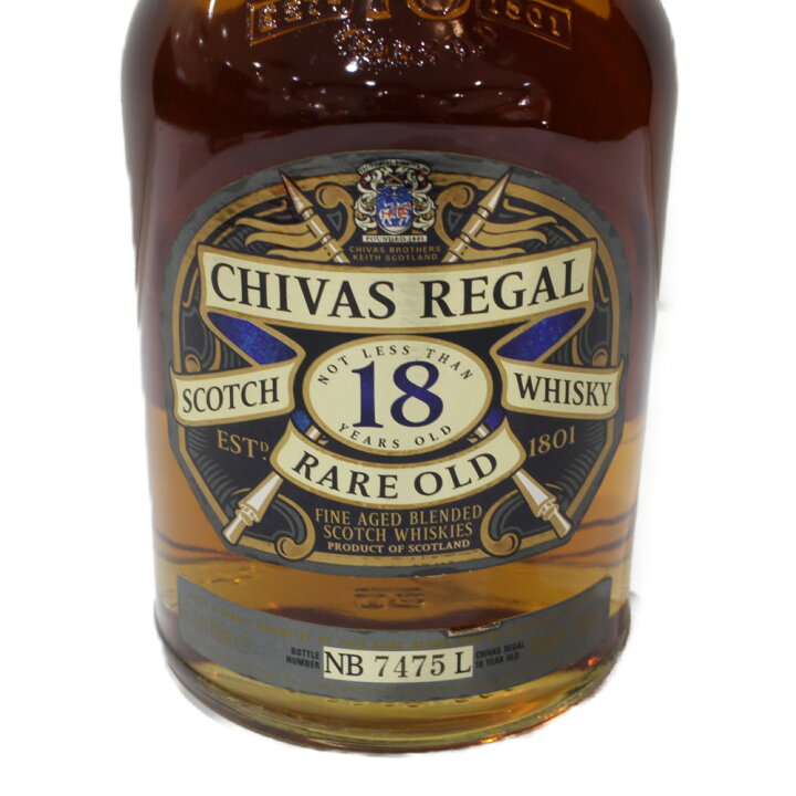 楽天市場】【箱付】CHIVAS REGAL シーバスリーガル 18年 レアオールド 