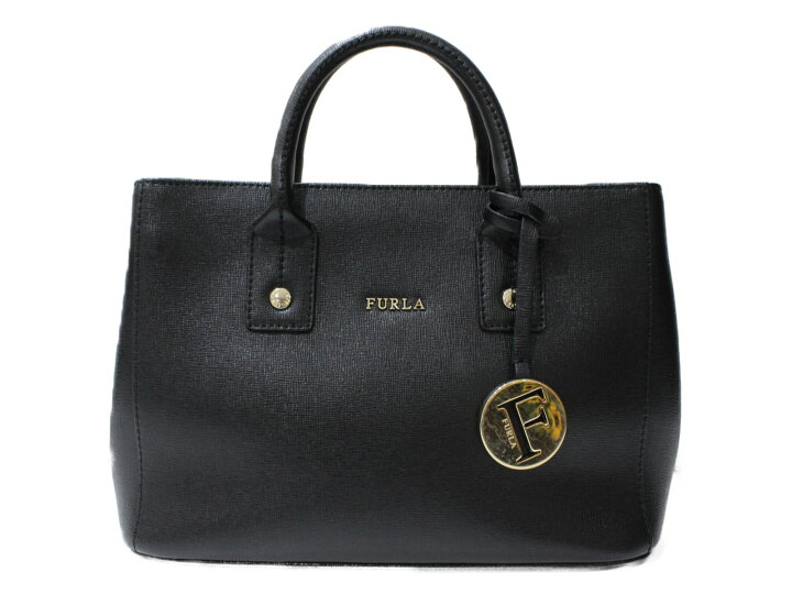 楽天市場】【布袋あり】FURLA リンダミニトート G6846 レザー ブラック  