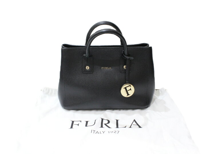 楽天市場】【布袋あり】FURLA リンダミニトート G6846 レザー ブラック  