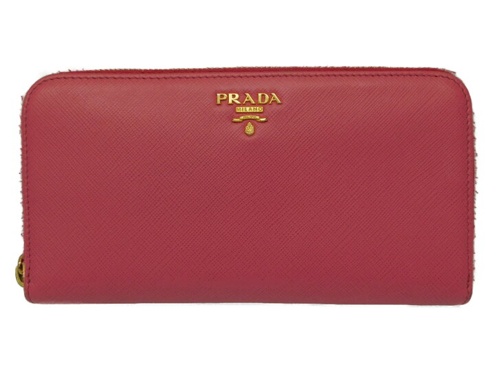 楽天市場】【箱・ギャラあり】PRADA プラダ サフィアーノ ファスナー長 