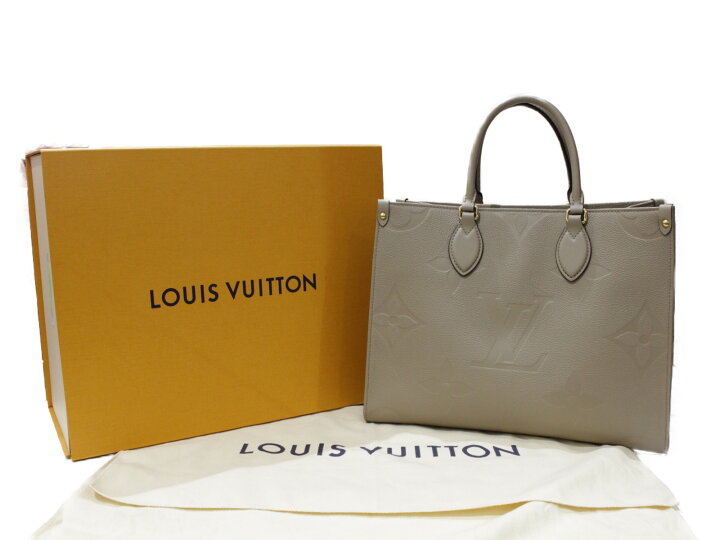 楽天市場】【箱・布袋あり】LOUIS VUITTON ルイヴィトン オンザゴーMM  