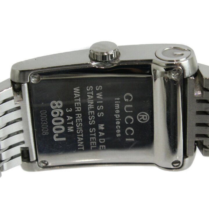 楽天市場】【シンプル☆中古品】 GUCCI TIME PEACE 8600J 00 